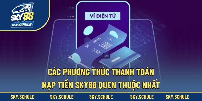 Các phương thức thanh toán nạp tiền sky88 quen thuộc nhất Các phương thức thanh toán nạp tiền sky88 quen thuộc nhất