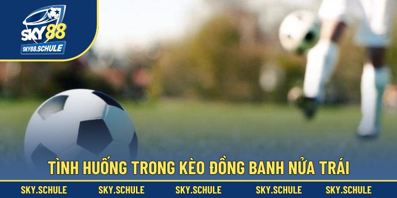 Các tình huống cho kèo đồng banh nửa trái tại nhà cái Các tình huống cho kèo đồng banh nửa trái tại nhà cái