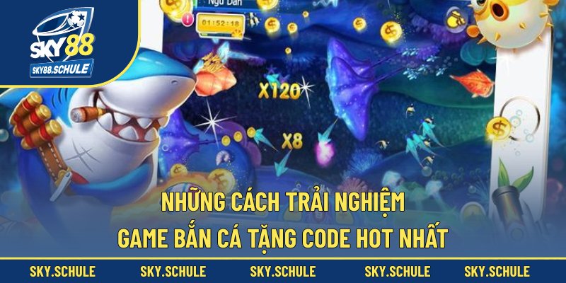 Những cách trải nghiệm game bắn cá tặng code hot nhất Những cách trải nghiệm game bắn cá tặng code hot nhất