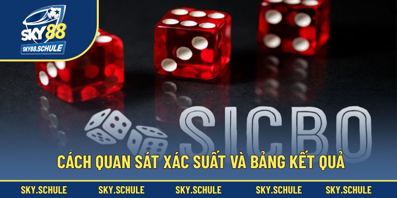 Cách quan sát xác suất và bảng kết quả Cách quan sát xác suất và bảng kết quả