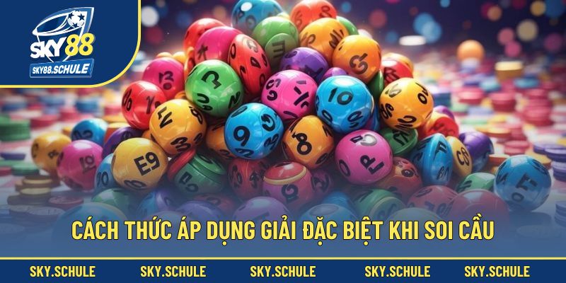 Cách thức áp dụng giải đặc biệt khi soi cầu