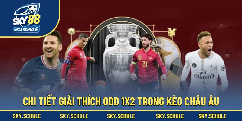 Chi tiết giải thích odd 1X2 trong kèo châu Âu Chi tiết giải thích odd 1X2 trong kèo châu Âu