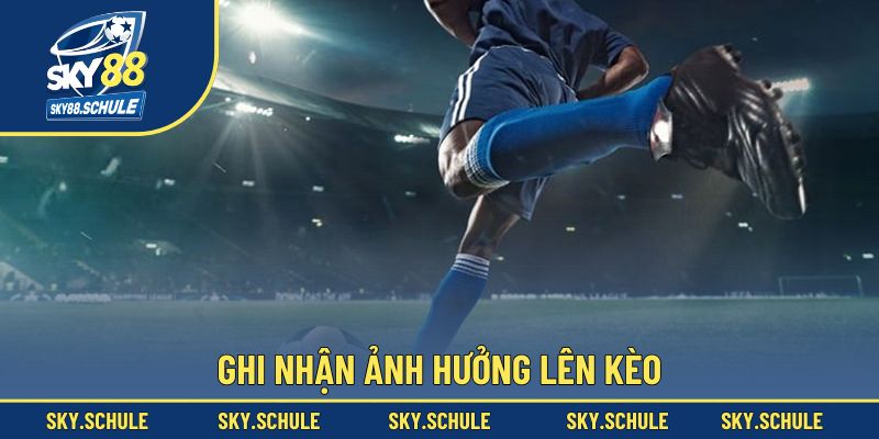 Ghi nhận ảnh hưởng lên kèo