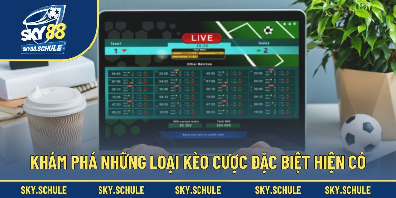 Khám phá những loại kèo cược đặc biệt hiện có Khám phá những loại kèo cược đặc biệt hiện có