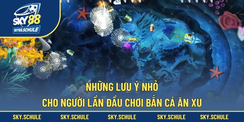 Những lưu ý nhỏ cho người lần đầu chơi bắn cá ăn xu