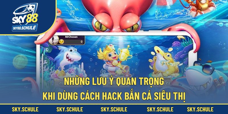 Những lưu ý quan trọng khi dùng cách hack bắn cá siêu thị Những lưu ý quan trọng khi dùng cách hack bắn cá siêu thị