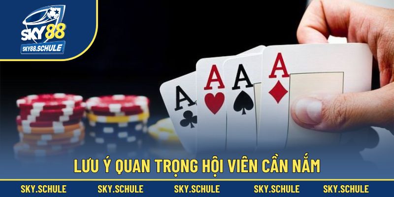 Những quy định khác bạn cần biết