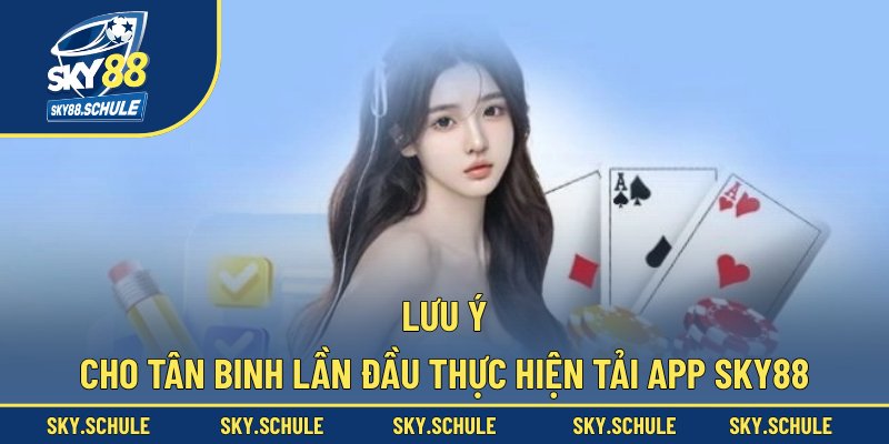 Lưu ý cho tân binh lần đầu thực hiện tải app sky88 Lưu ý cho tân binh lần đầu thực hiện tải app sky88
