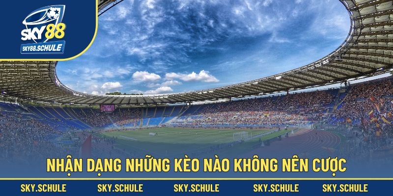 Đánh giá - nhận dạng những kèo nào không nên cược Đánh giá - nhận dạng những kèo nào không nên cược