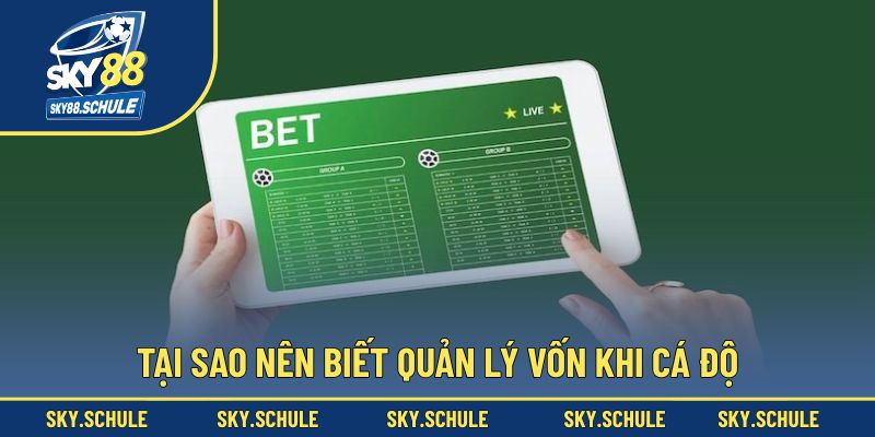 Việc biết cách quản lý vốn quyết định chiến thắng Việc biết cách quản lý vốn quyết định chiến thắng