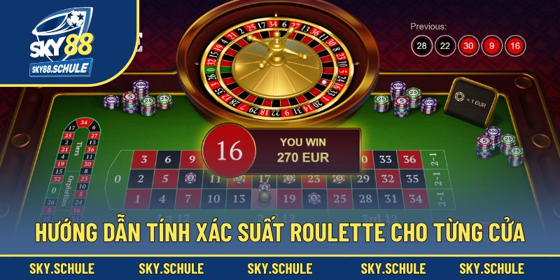 Chia sẻ cách tính xác suất Roulette ở từng cửa Chia sẻ cách tính xác suất Roulette ở từng cửa