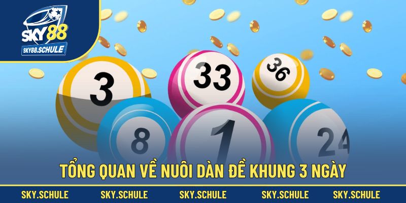 Tổng quan về nuôi dàn đề khung 3 ngày Tổng quan về nuôi dàn đề khung 3 ngày