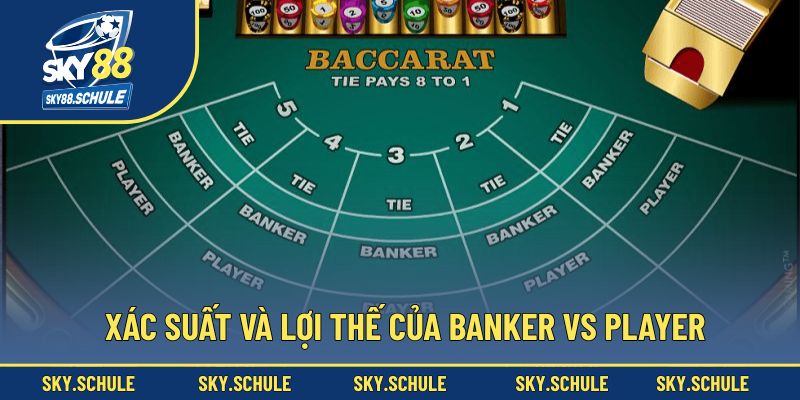 Xác suất và lợi thế của Banker vs Player Xác suất và lợi thế của Banker vs Player